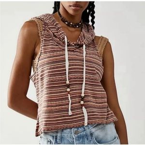 Free People - On Fire Hoodie Tank